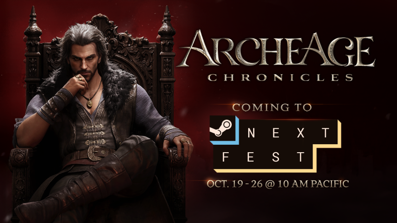ArcheAge Chronicles Steam Next Fest デモ告知